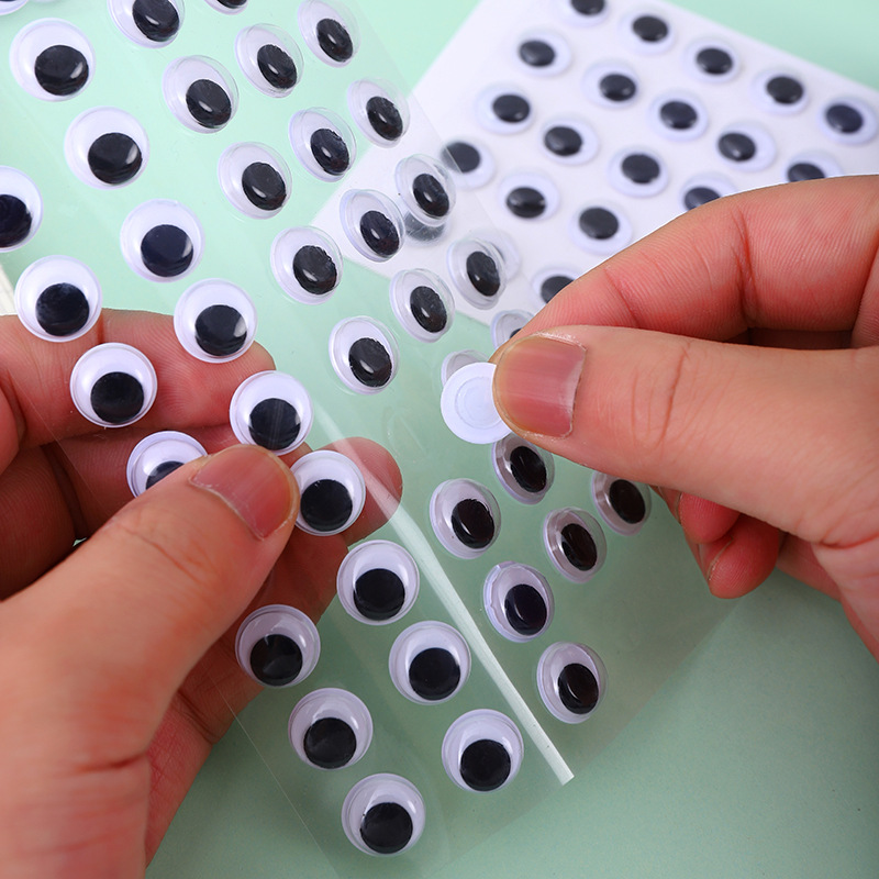 Scrapbooking - Pegatinas de Ojos Móviles Autoadhesivas al