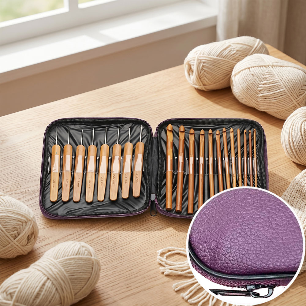 Juego de 74 Ganchos de Crochet - Sewing reseña y precio