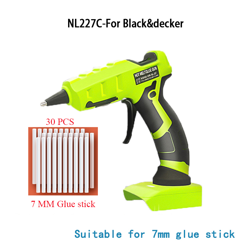 Pistola de pegamento caliente  - Hot Melt Glue Gun Cordless reseña y precio