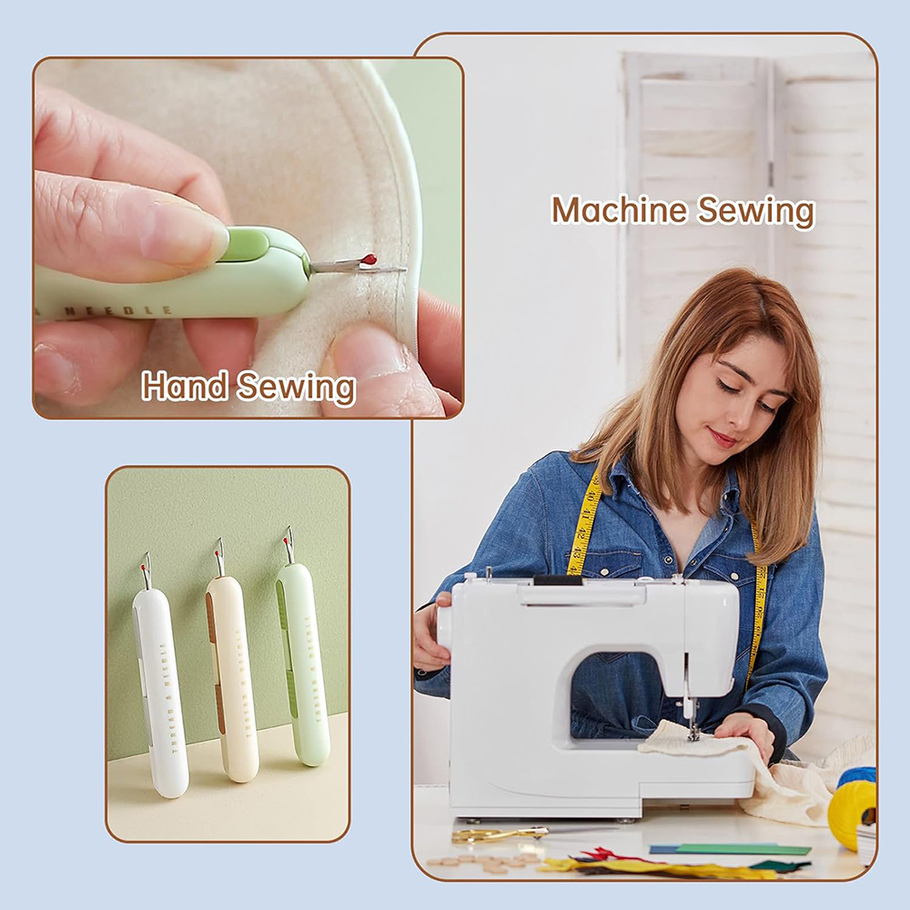 Enhebrador de agujas 2 en 1, h - Cotton Embroidery Thread Skeins reseña y precio