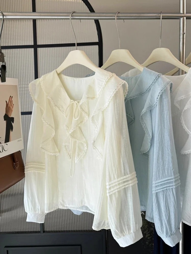 Blusa Elegante Francesa con Cu - Embroidery reseña y precio