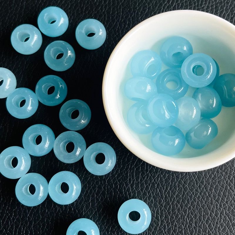 10 piezas de cuentas grandes d - Beading reseña y precio