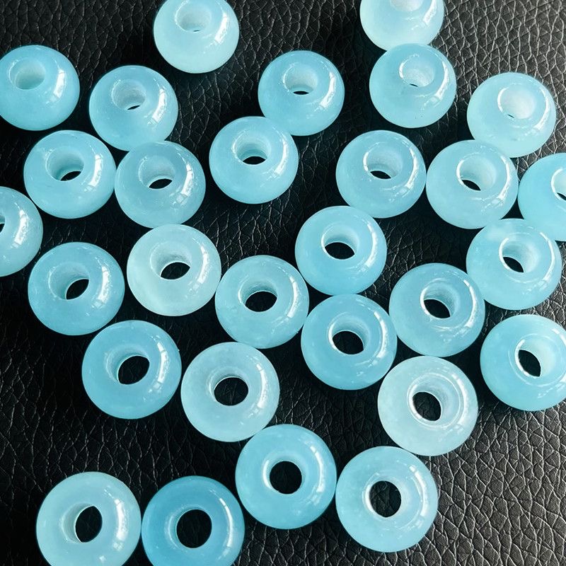 10 piezas de cuentas grandes d - Beading reseña y precio